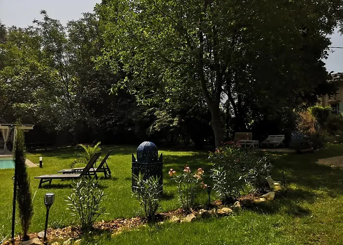 בית נופש Le Moulin De Mon Coeur2 Laudun