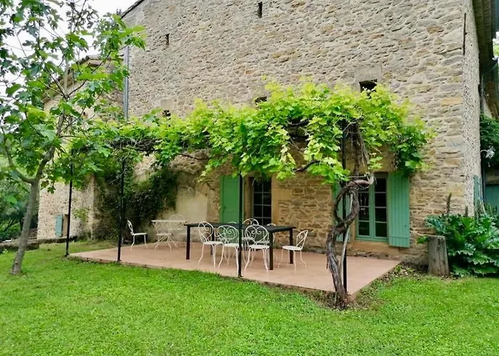 בית נופש Le Moulin De Mon Coeur2 Laudun